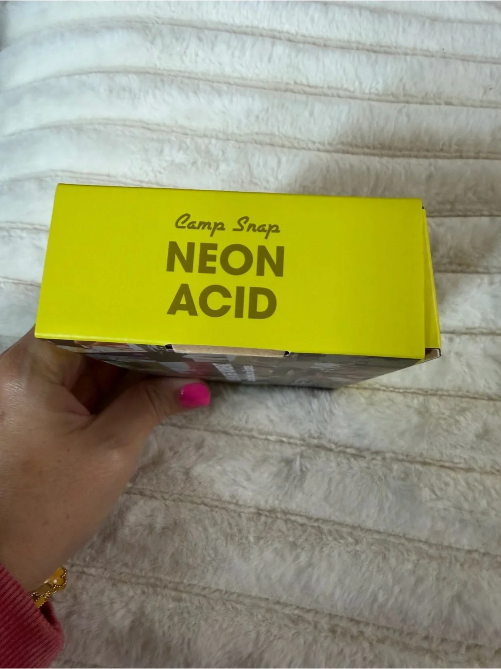 Camp Snap V105 Screen-Free Digital Camera Neon Acid Yellow Green NEW Sealed